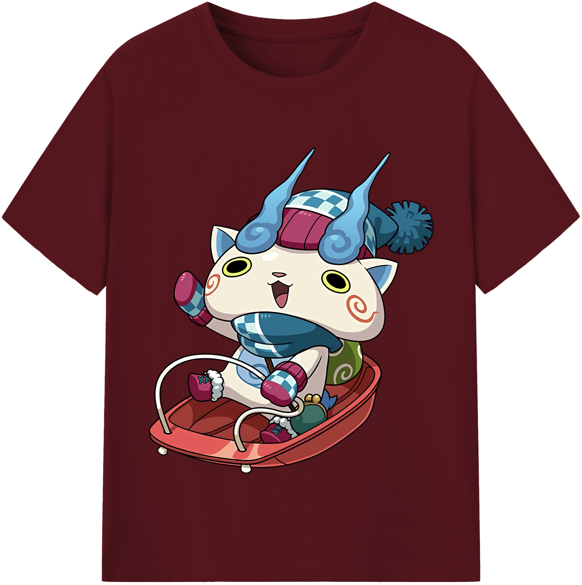 （画像用） 妖怪ウォッチ Yo-kai Watch 綿100％半袖Tシャツ（フロントプリント）